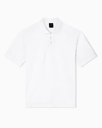 Regular fit polo shirt with allover logo