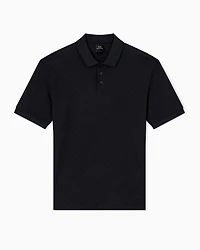 Regular fit polo shirt with allover logo