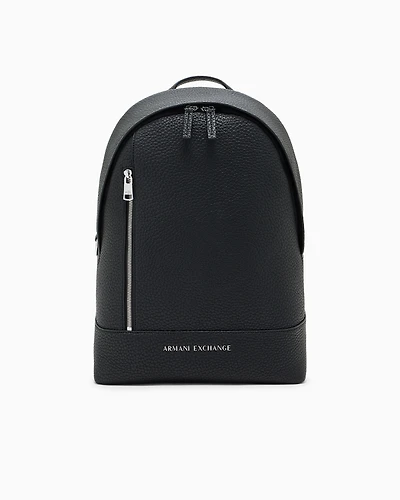 Coated fabric backpack