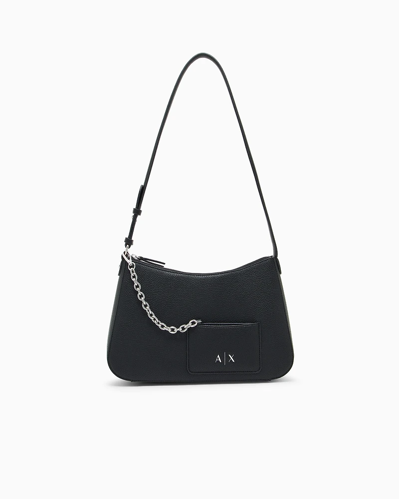 Shoulder bag with card holder