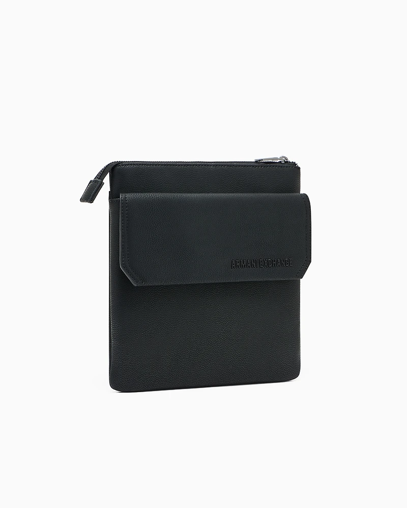 Shoulder bag with flap