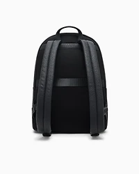 Coated fabric backpack