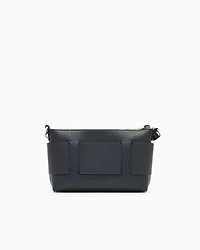 Color block shoulder bag with maxi logo