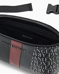 Monogram and Stripes Bum Bag