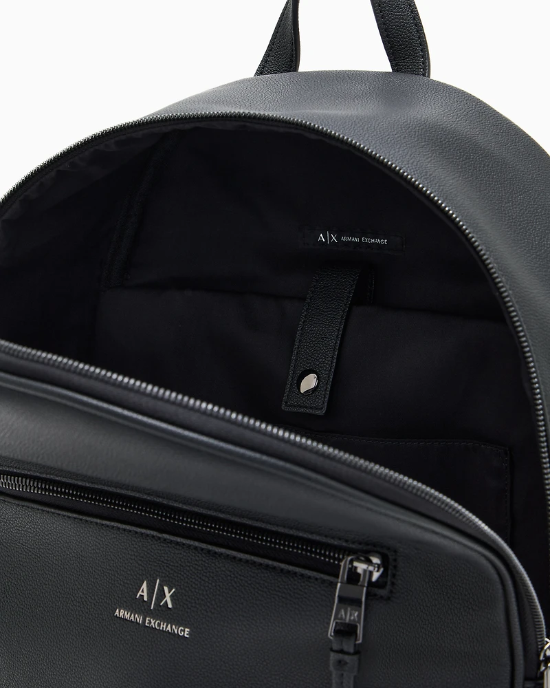 Backpack with logo