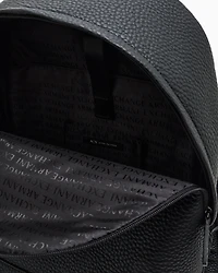 Coated fabric backpack