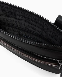 Shoulder bag with logo