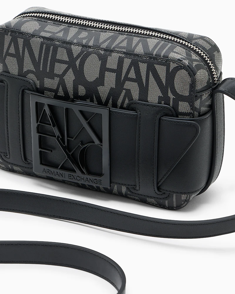 Camera case bag with contrasting detail