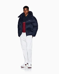 Regular fit two-tone polo
