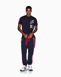Regular fit multi-logo T-shirt