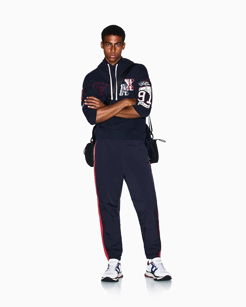 Hoodie with patch