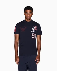 Regular fit multi-logo T-shirt