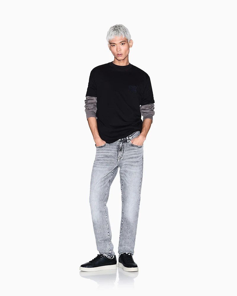 Regular fit T-shirt with patch