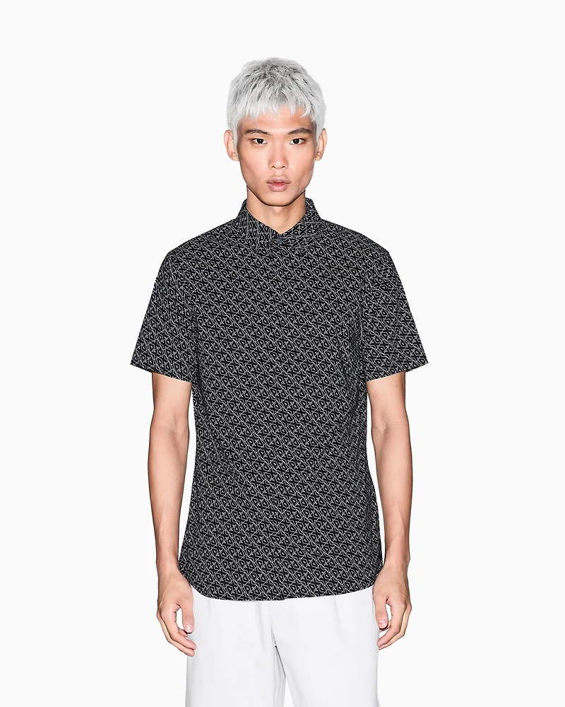 Slim fit short sleeve shirt