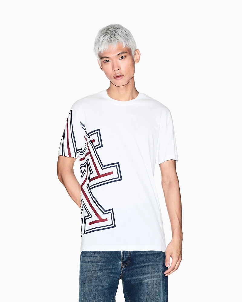 Regular fit T-shirt with side logo