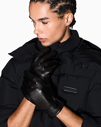 Leather gloves