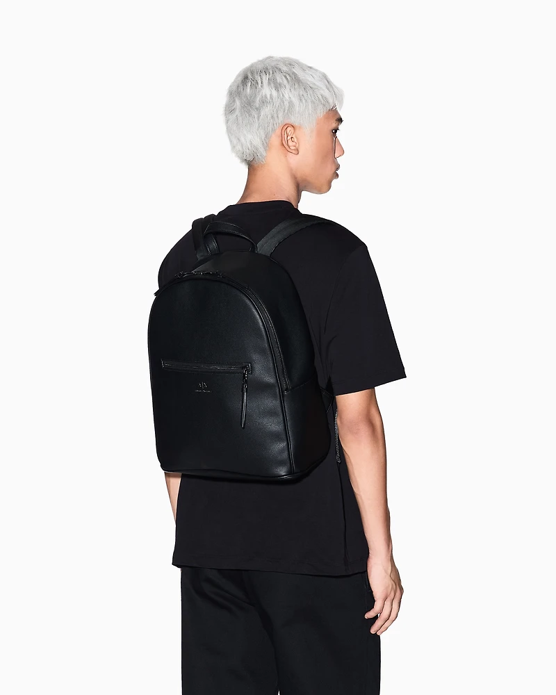 Backpack with logo
