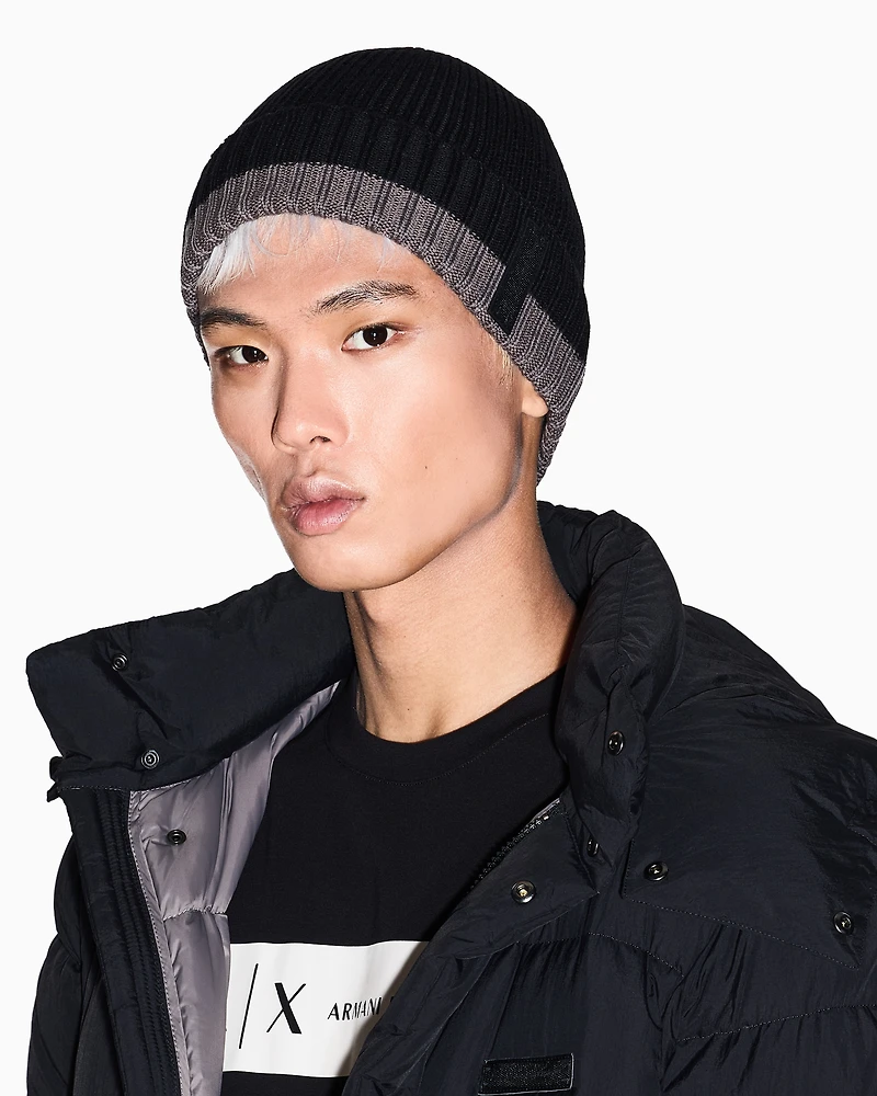 Cap with ribbed profile