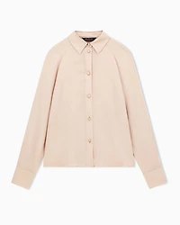 Satin viscose shirt