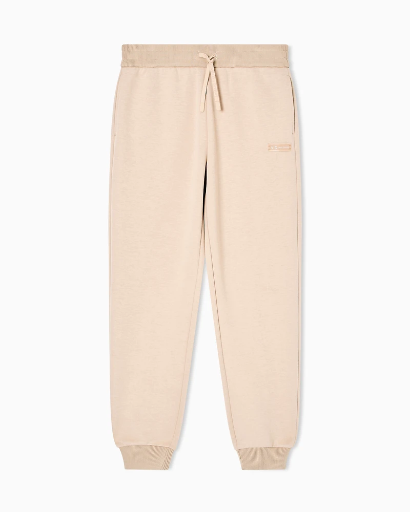 Armani Exchange - Sweatpants, Woman, Camel, Size: