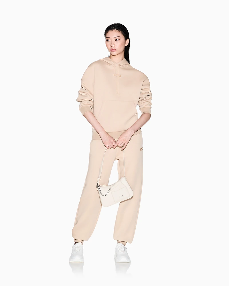 Armani Exchange - Sweatpants, Woman, Camel, Size: