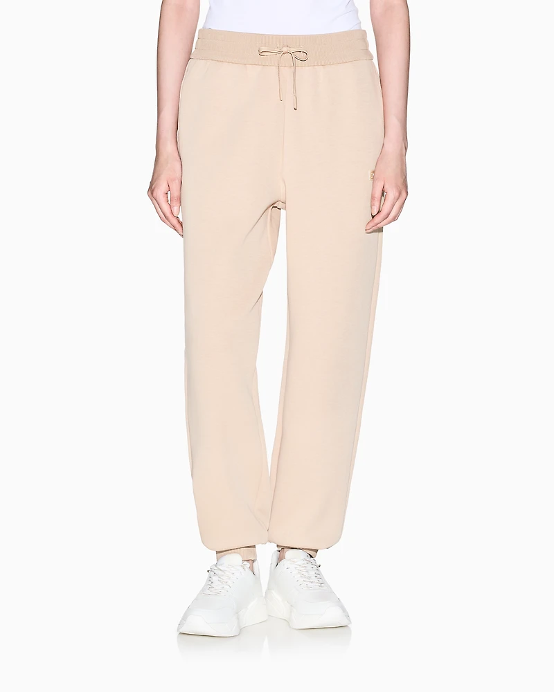 Armani Exchange - Sweatpants, Woman, Camel, Size: