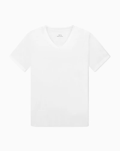Slim fit T-shirt Pima cotton jersey