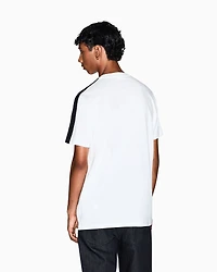 Contrasting regular fit tape t-shirt