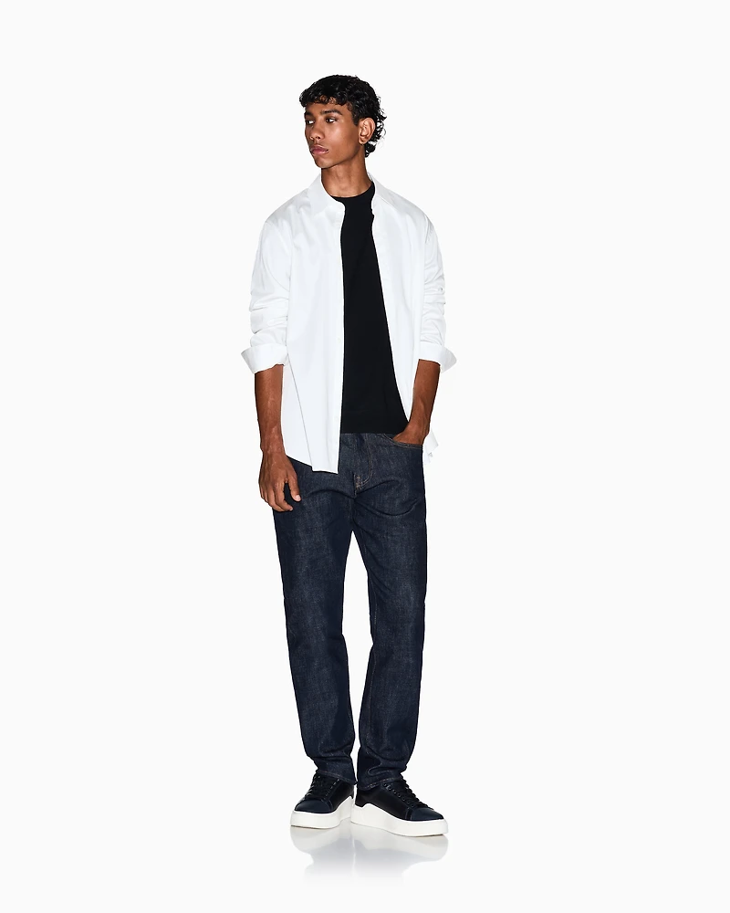 Regular fit cotton shirt