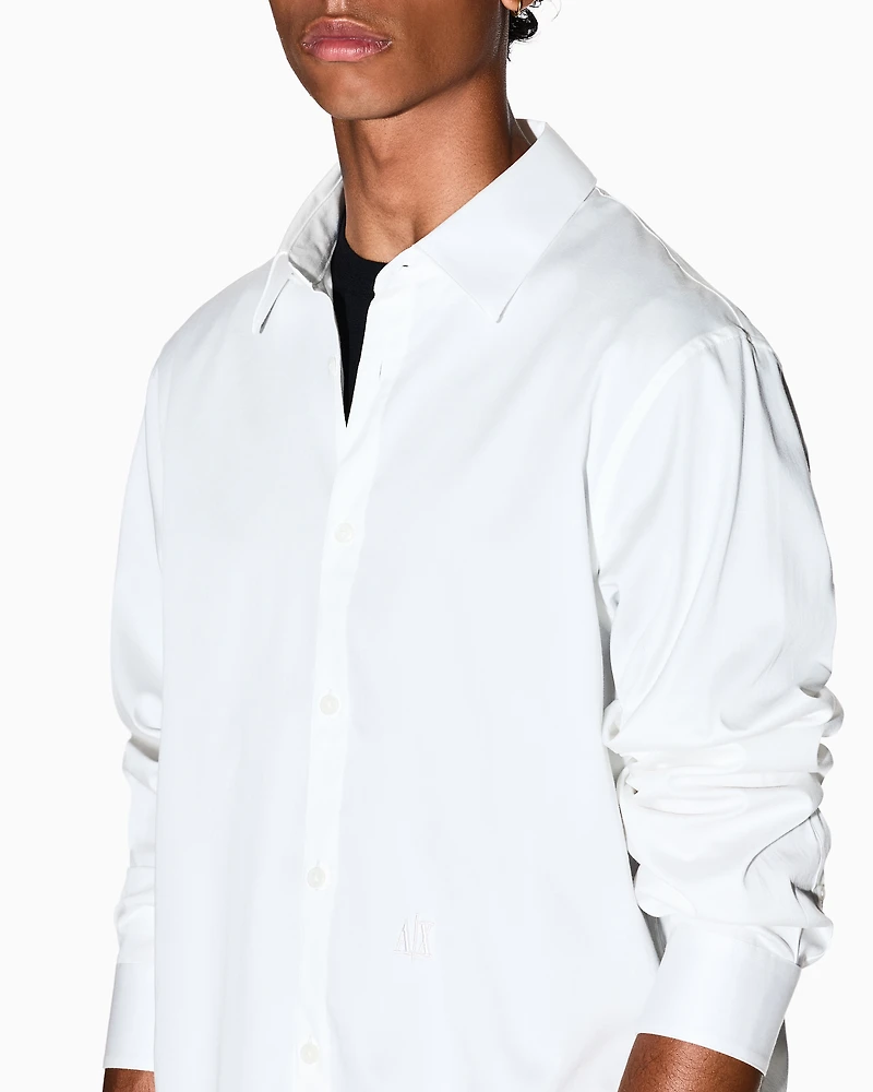 Regular fit cotton shirt