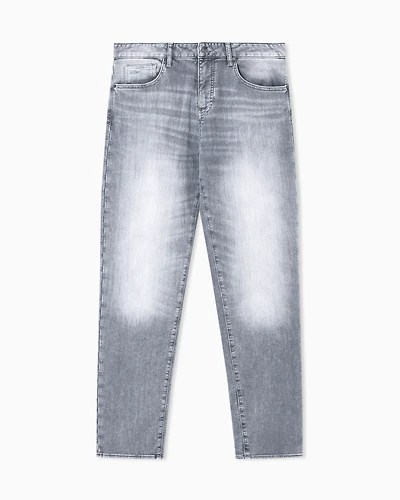 Armani Exchange - Slim Jeans, Man, Grey, Size: