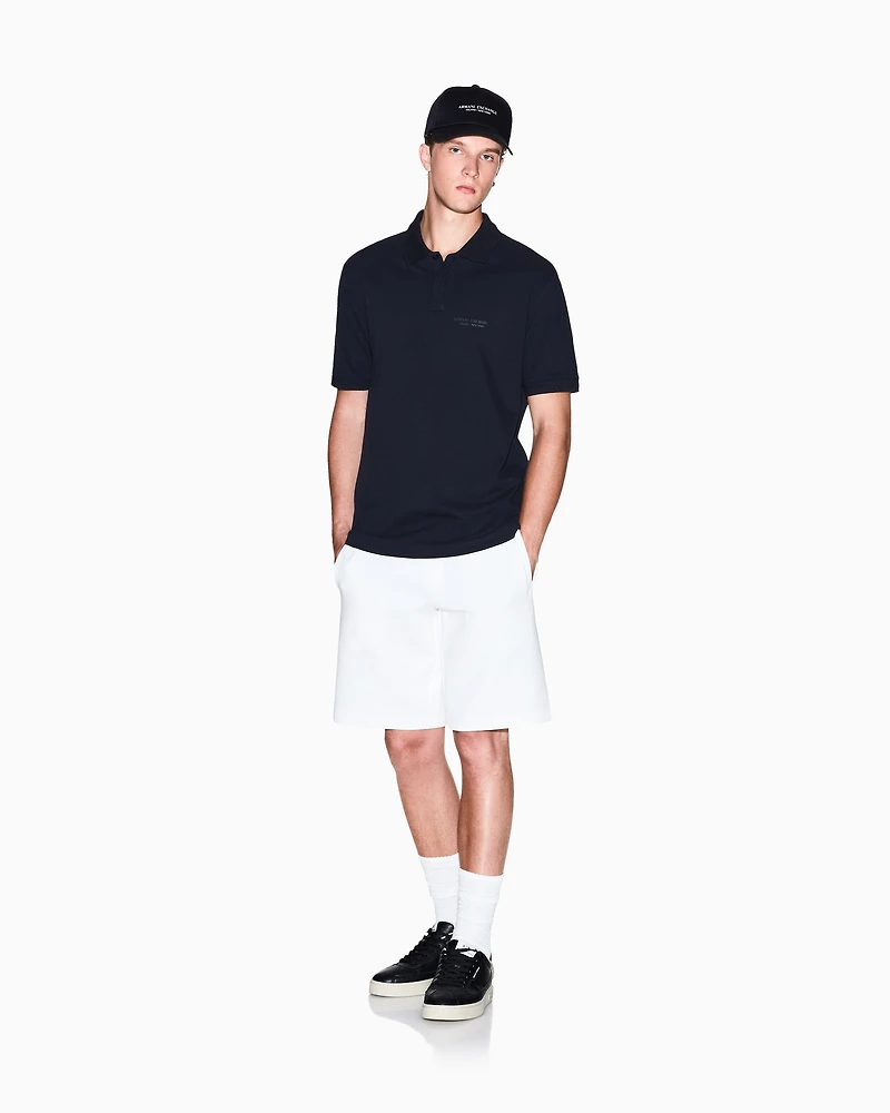 Armani Exchange - Bermuda Shorts, Man, White, Size: