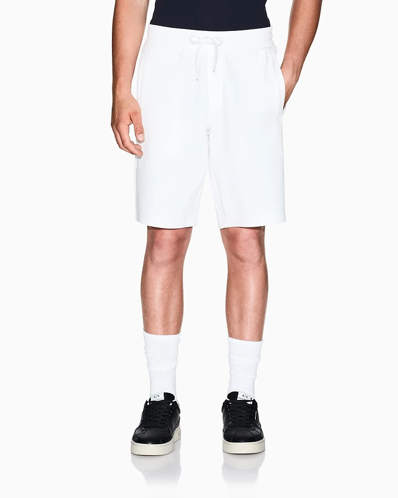 Armani Exchange - Bermuda Shorts, Man, White, Size: