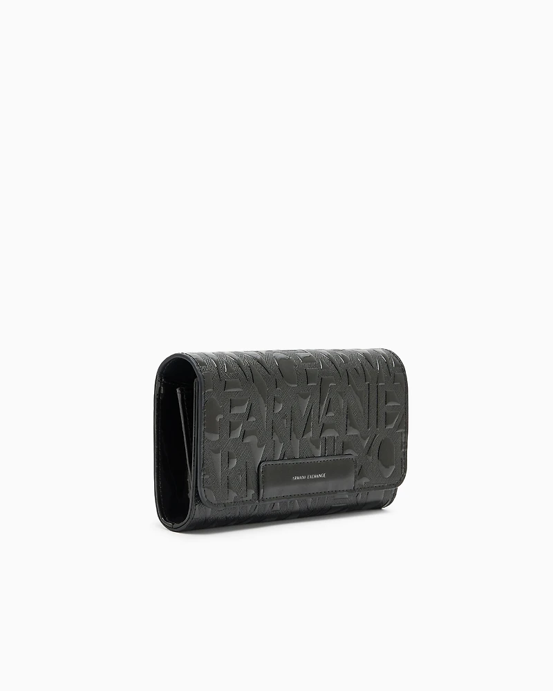 Mini bag with embossed logo