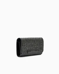 Mini bag with embossed logo