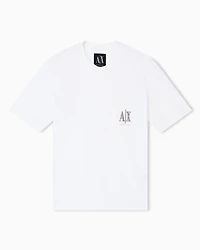 Regular fit T-shirt with pocket and logo