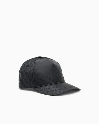 Hat with allover logo