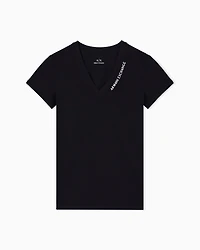 Slim fit T-shirt with logo