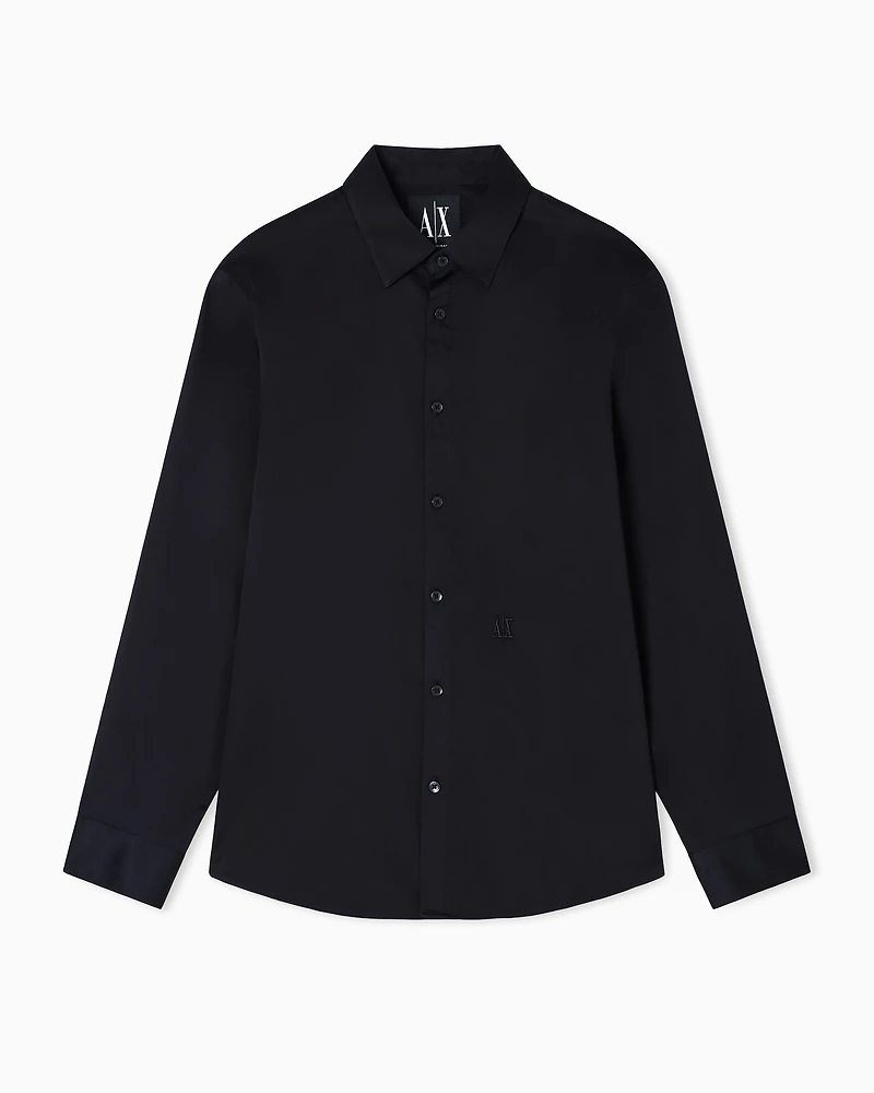 Regular fit cotton shirt