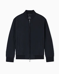 Geometric Quilted Bomber