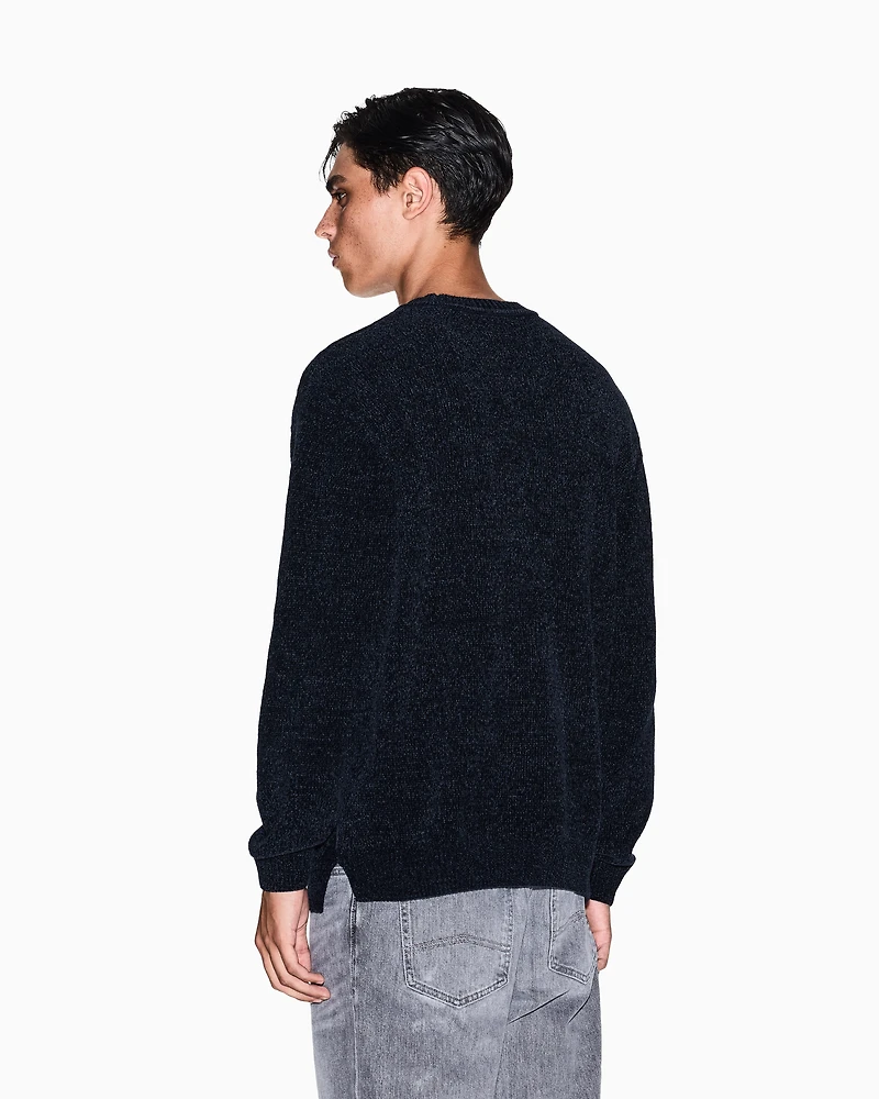 Woven Knit Sweater
