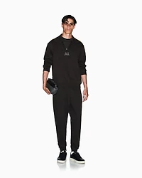 Half-zip sweatshirt with logo