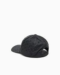 Hat with allover logo