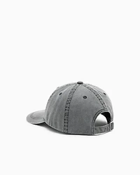 Embroidered denim hat
