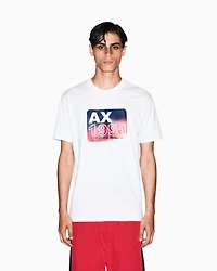 Regular fit t-shirt with gradient print