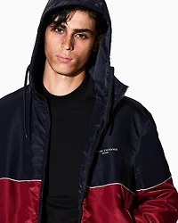 Long-sleeved T-shirt with high neck