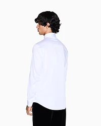 Slim-fit stretch cotton shirt
