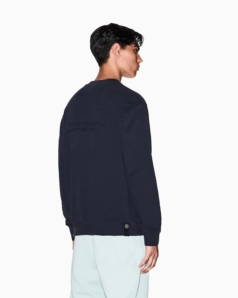 Crewneck Sweatshirt with embroidery