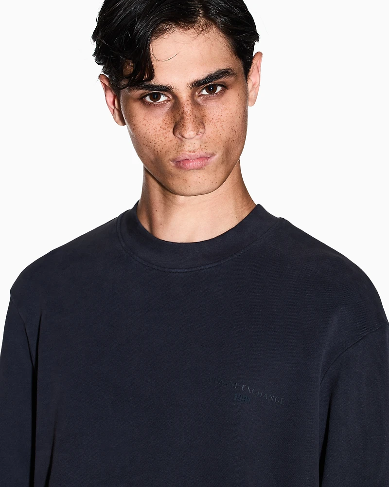 Crewneck Sweatshirt with embroidery
