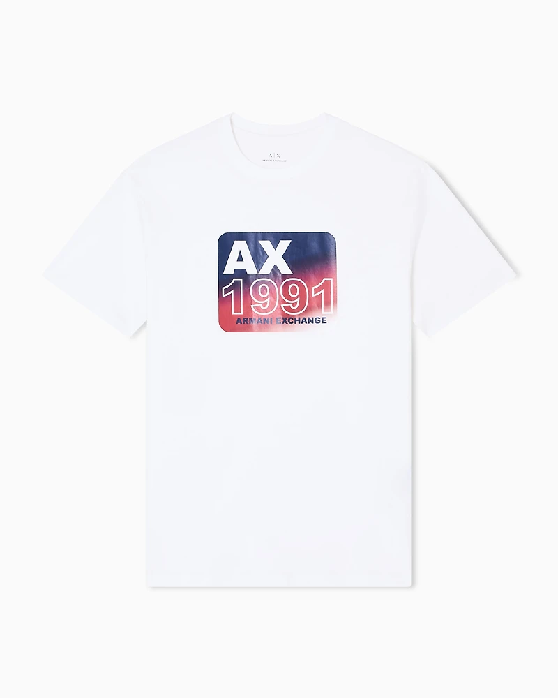 Regular fit t-shirt with gradient print